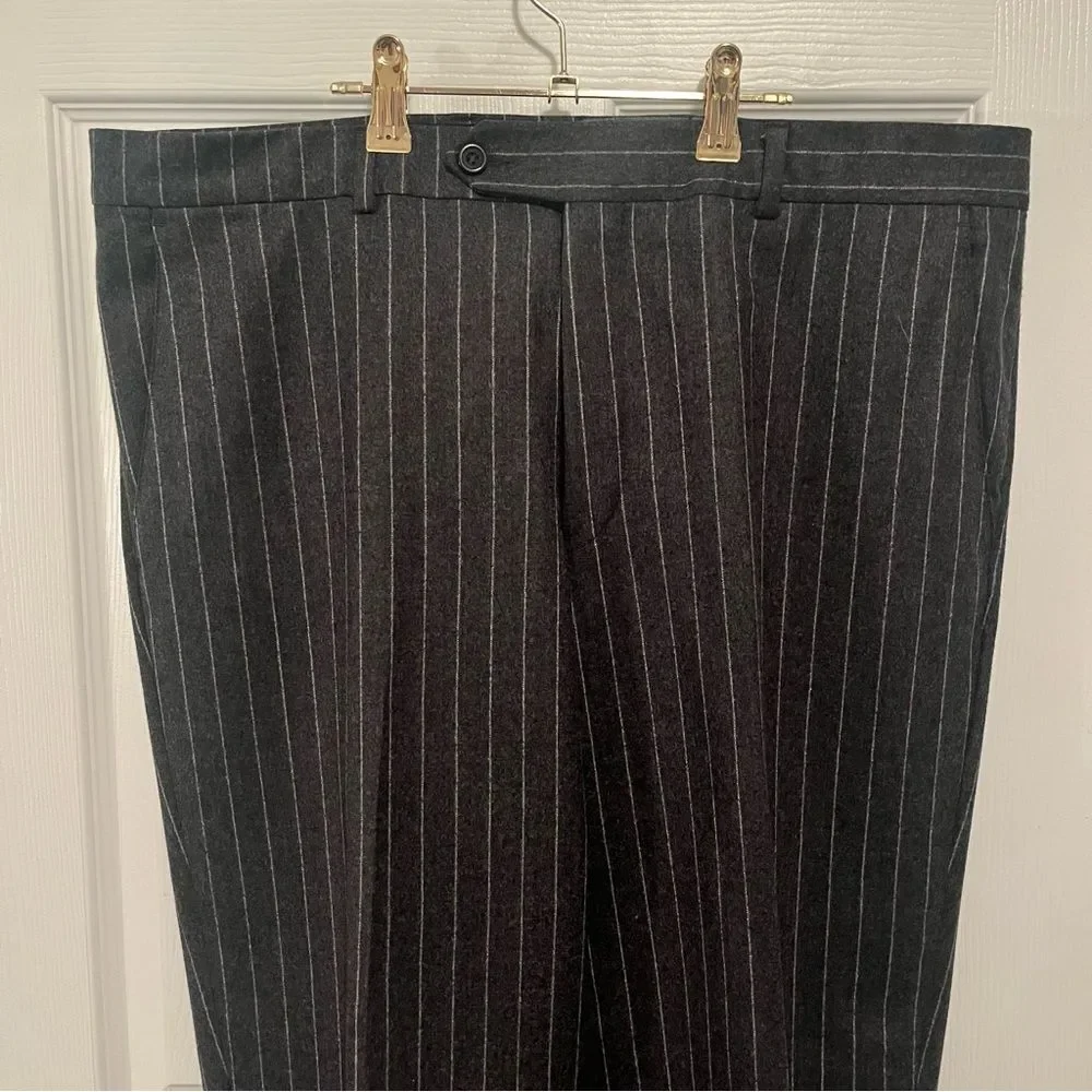 S. Cohen Prestige Vitale Barberis Canonico Wool Pinstripe Blazer Sport Coat 42R